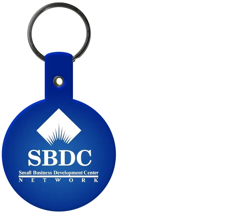 Custom Circle Flexible Key Tag — view 5