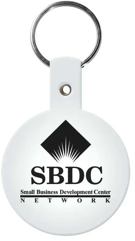Custom Circle Flexible Key Tag — view 8