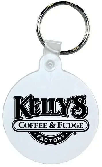 Promotional Circle Key Fob — view 4