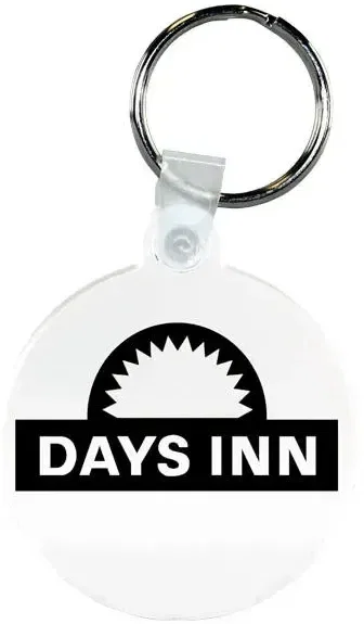 Promotional Circle Key Fob — view 5