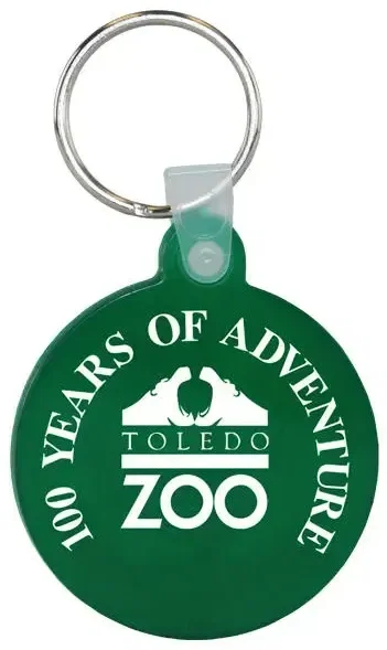 Promotional Circle Key Fob — view 6
