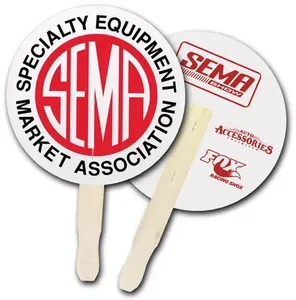 Circle Shape Hand Fan