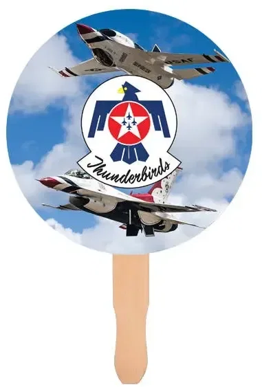 Circle Shape Hand Fan — view 2