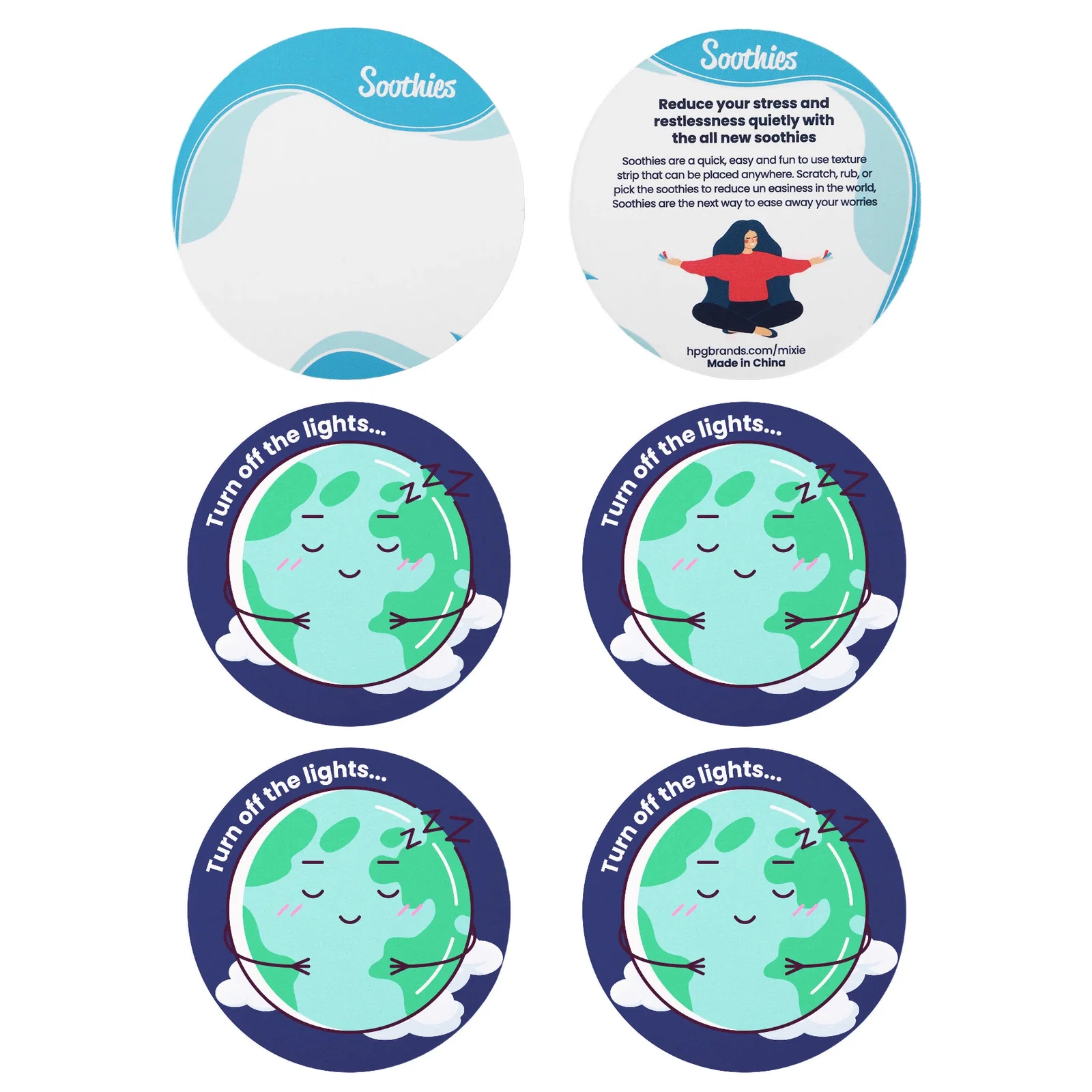 Circle Shaped Soothie Strips — view 2