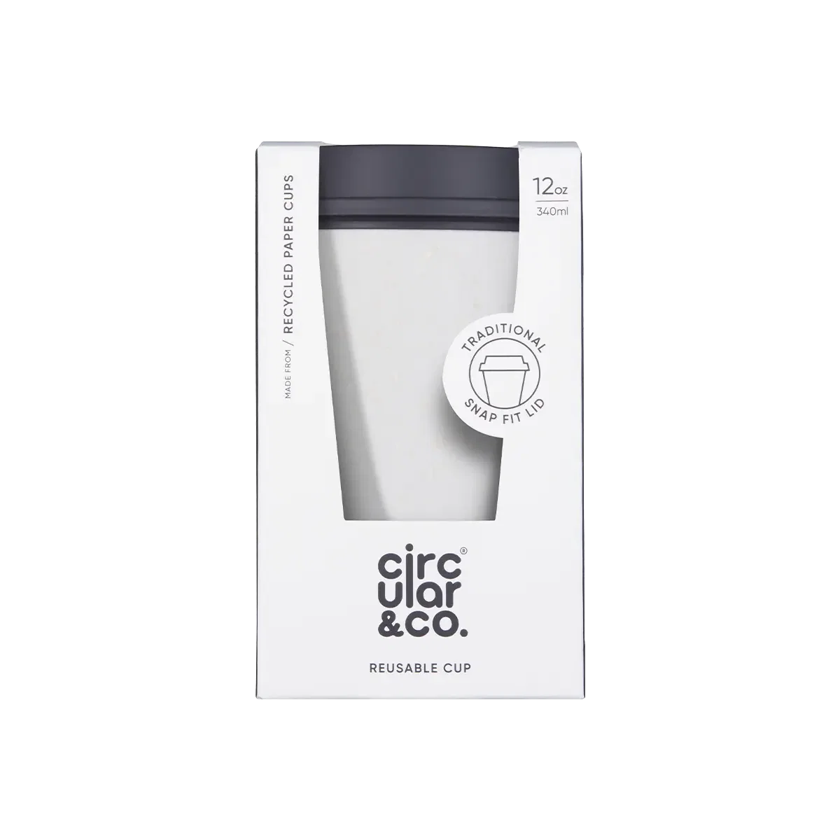 Circular 12 oz. NOW Cup — view 4