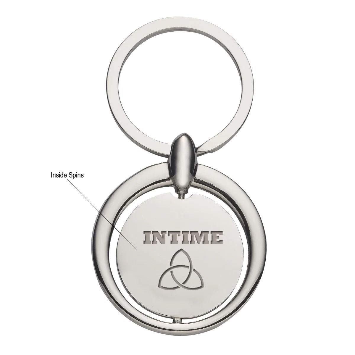 Reverse side offers a second area for engraving