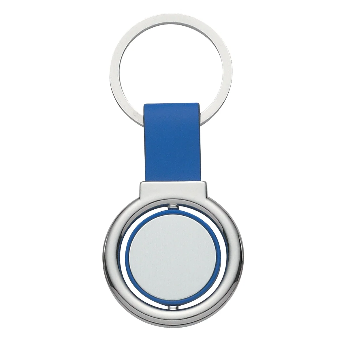 Silver and blue combination shown from the front