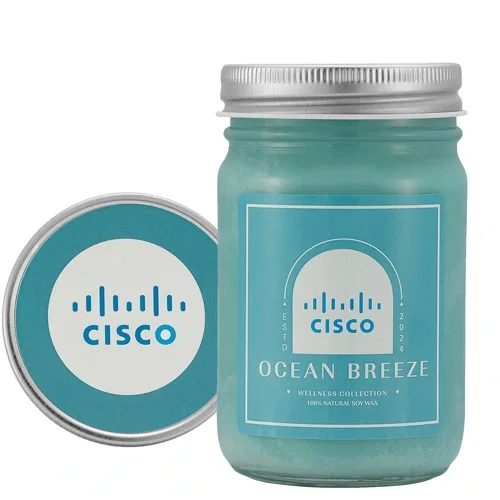 City Bonfires 12 oz Mason Jar Candle — view 4