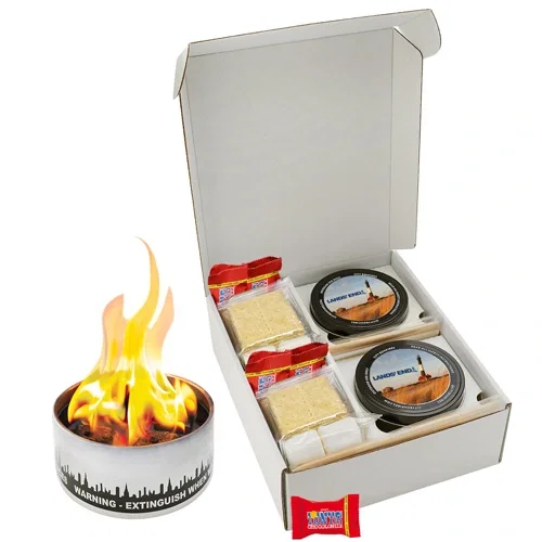 City Bonfires S'mores Set with Chocolonely® — view 3