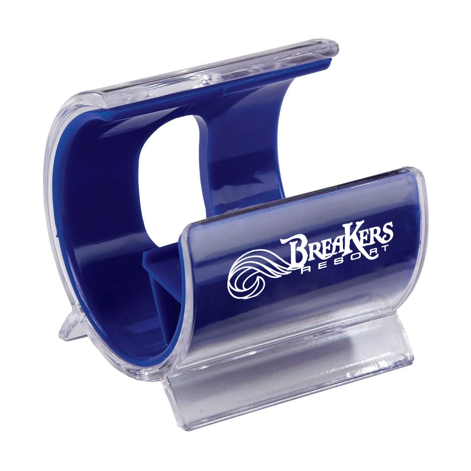 Clam Cell Phone Holder — Blue — view 3