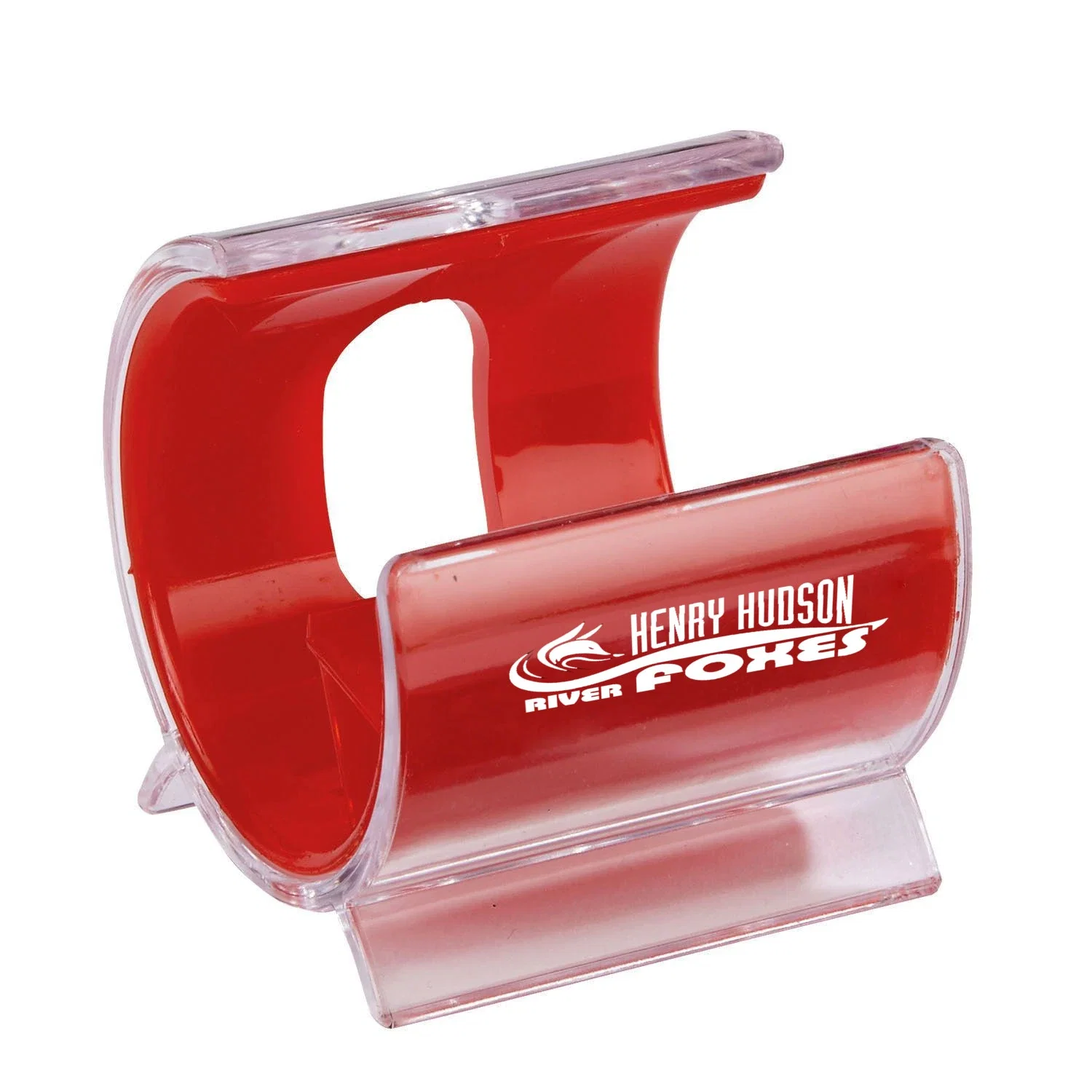 Clam Cell Phone Holder — Red — view 4