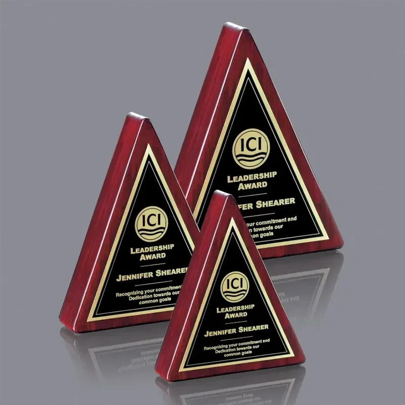 Customizable Rosewood Recognition Award — view 1