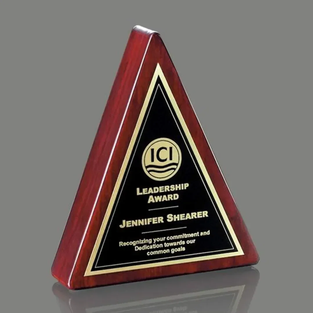 Customizable Rosewood Recognition Award — view 2