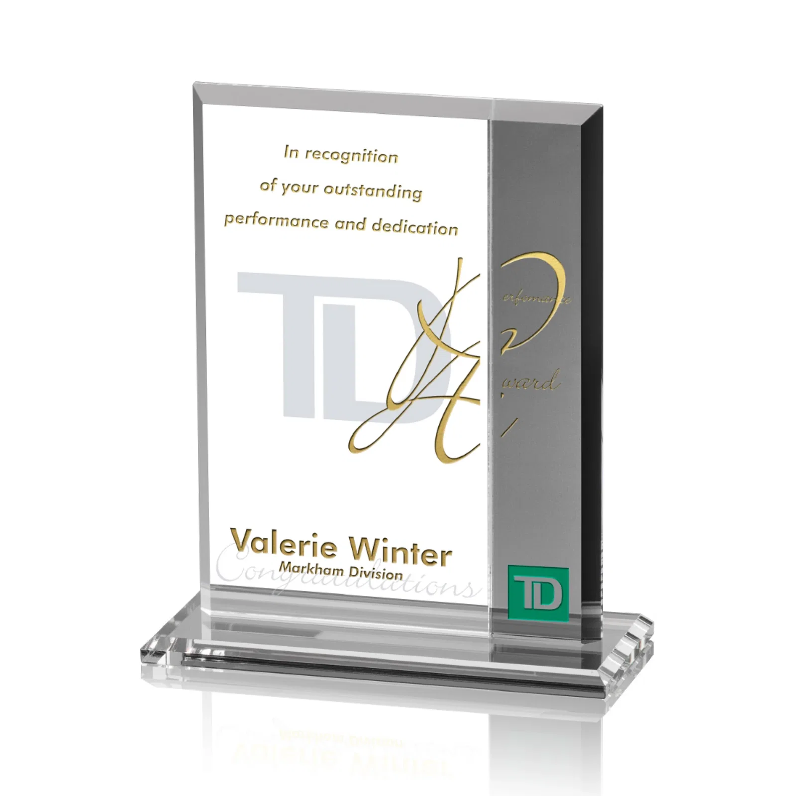 Claremont Award — view 3