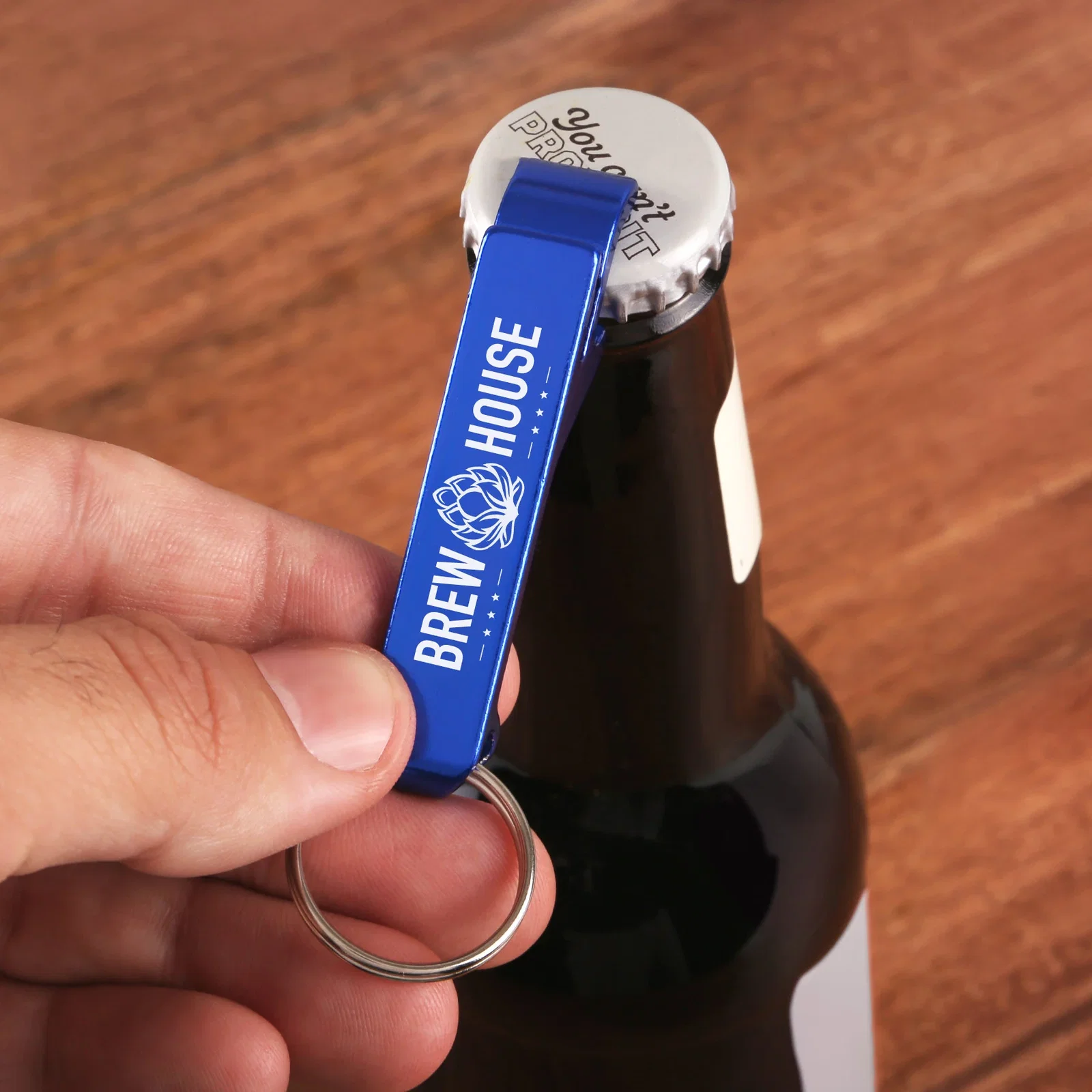 Classic Bottle Opener held in hand