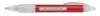 Classic Collection WideBody® Message Pen Colors in Red