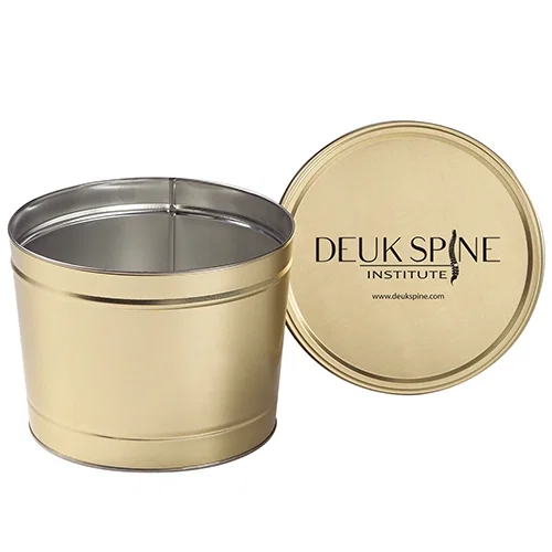 Classic Empty Popcorn Tins - Assorted Sizes — view 2