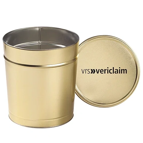 Classic Empty Popcorn Tins - Assorted Sizes — view 7