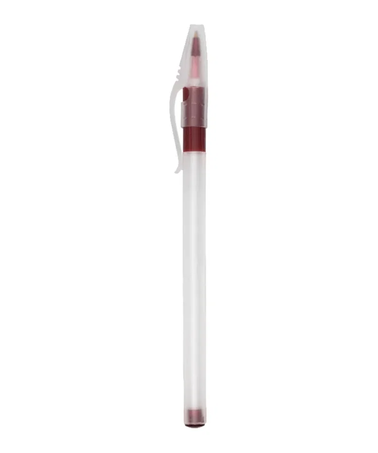 Classic Frosted Stick Pen with Grip — view 2