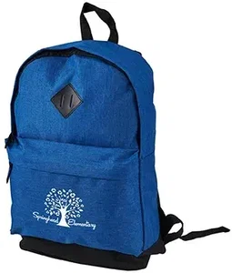 Personalized Heathered Backpack