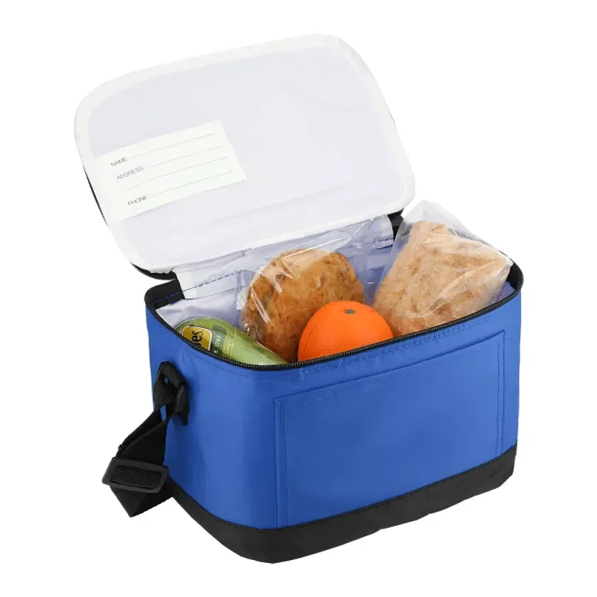 Classic Insulated 6-Can Cooler Lunch Bag — view 3