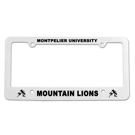 Classic License Plate Frame with 4 Holes