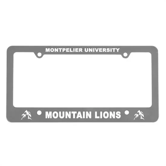 Classic License Plate Frame with 4 Holes — view 2