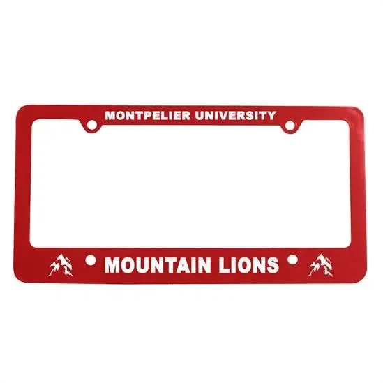 Classic License Plate Frame with 4 Holes — view 3