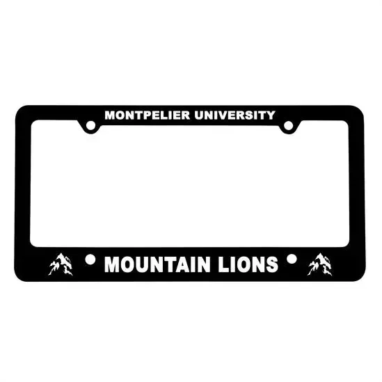 Classic License Plate Frame with 4 Holes — view 4