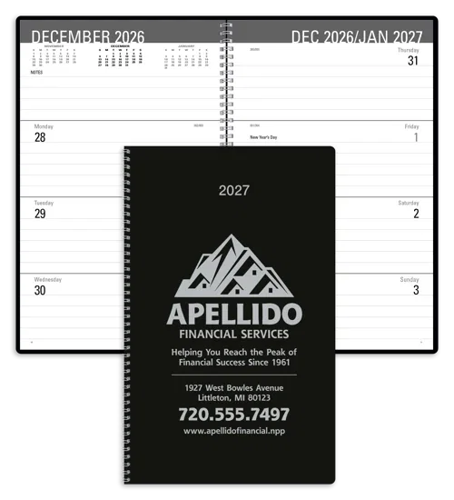 Triumph® Calendars Classic Weekly Desk Planner