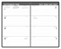 Triumph® Calendars Classic Weekly Desk Planner — view 2