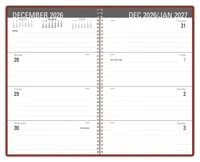 Triumph® Calendars Classic Weekly Desk Planner — view 6