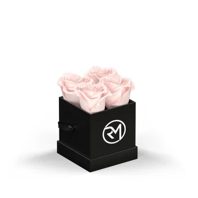 Four inch gift box shown closed and upright
