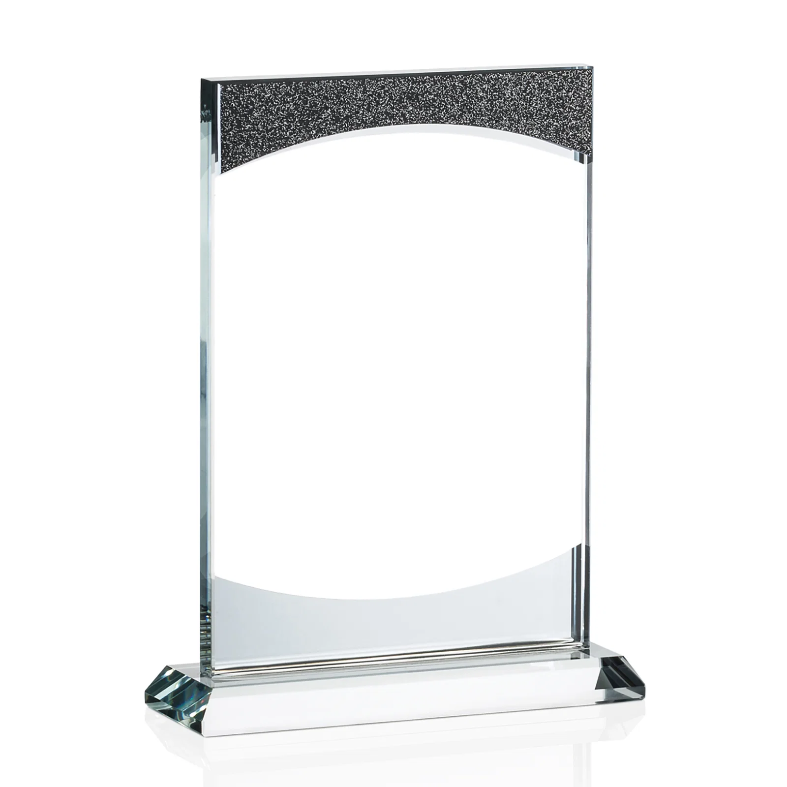Claxton Custom Crystal Award with Mirror Finish — view 7