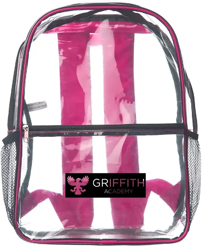 Personalized Clear Backpack — view 4