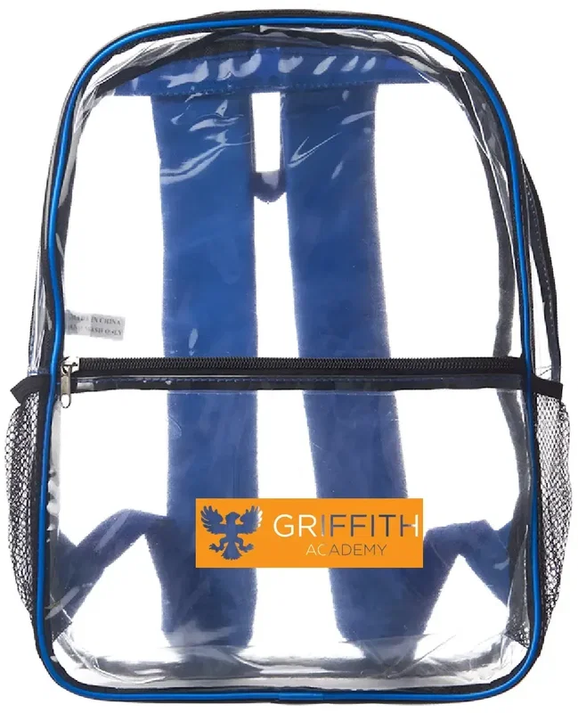 Personalized Clear Backpack — view 6