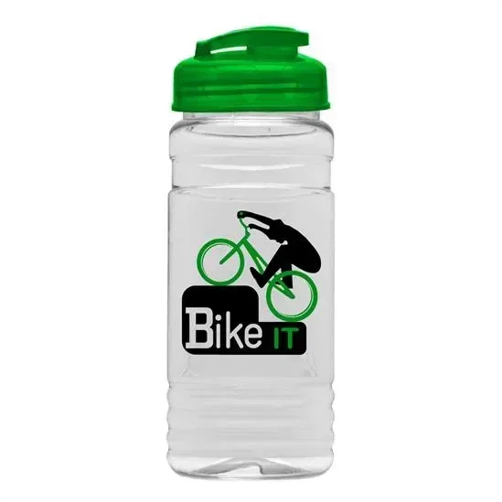 Clear Bottle with Flip-Top Lid (20 oz.) — view 5