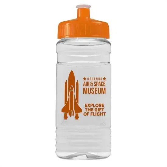 Clear Bottle with Push-Pull Lid (20 oz.)