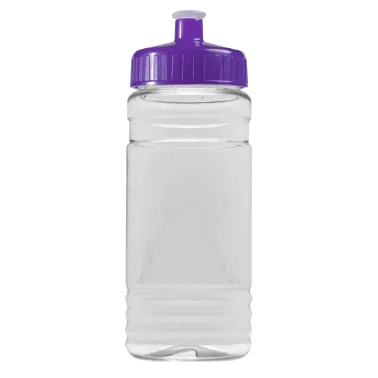 Clear Bottle with Push-Pull Lid (20 oz.) — view 2