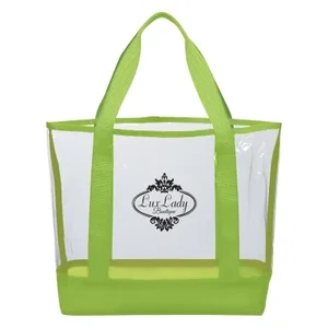 Clear Casual Tote Bag