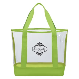 Clear Casual Tote Bag