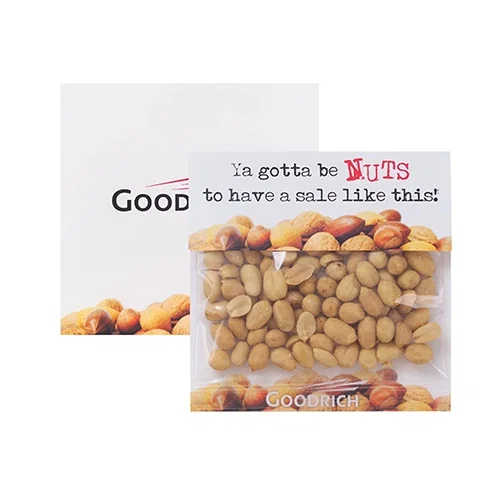Clear Cellophane Billboard Header Bag with Peanuts or M&M's — view 4