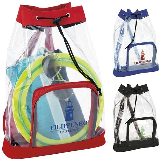 Good Value™ Clear Cinch Backpack