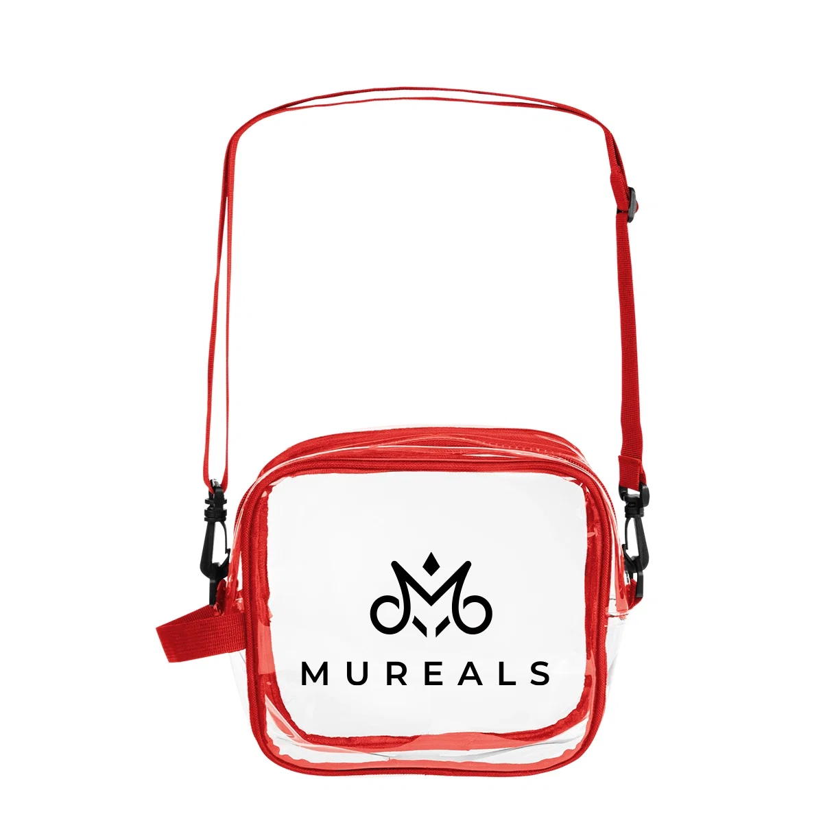 Carried by the strap to show how it hangs