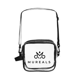 Clear PVC Crossbody Bag