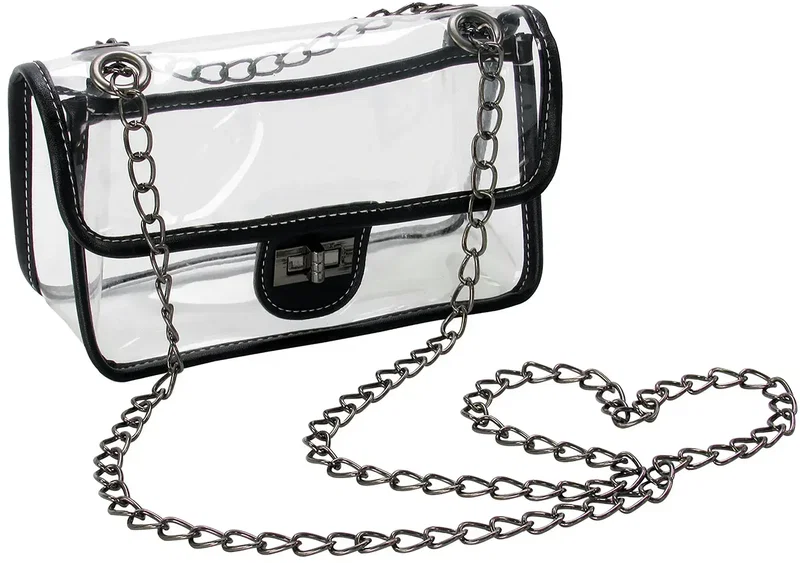 Clear Logo Crossbody Bag — view 3