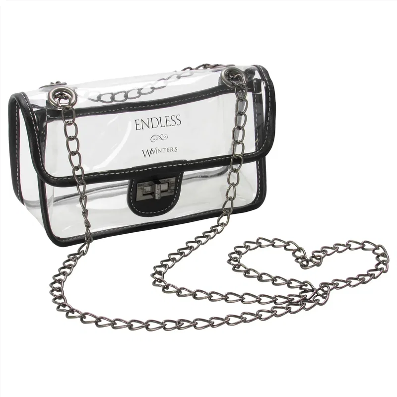 Clear Logo Crossbody Bag — view 4
