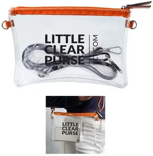 Personalized Clear Crossbody Purse — view 4