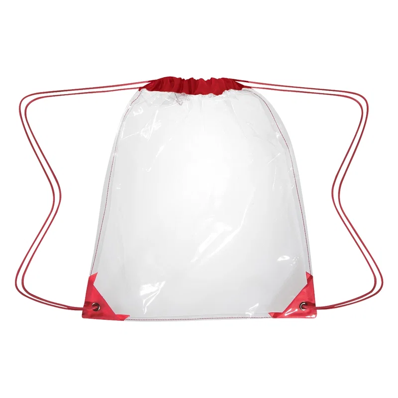 Clear EVA Drawstring Backpack — view 3