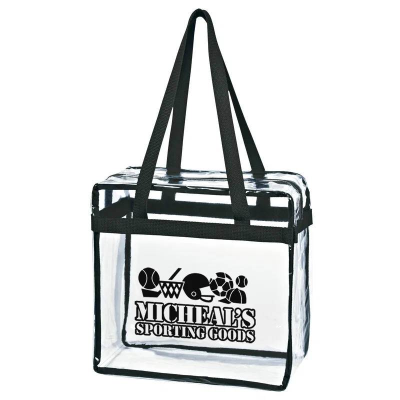 Clear EVA Tote Bag With Zipper — view 9